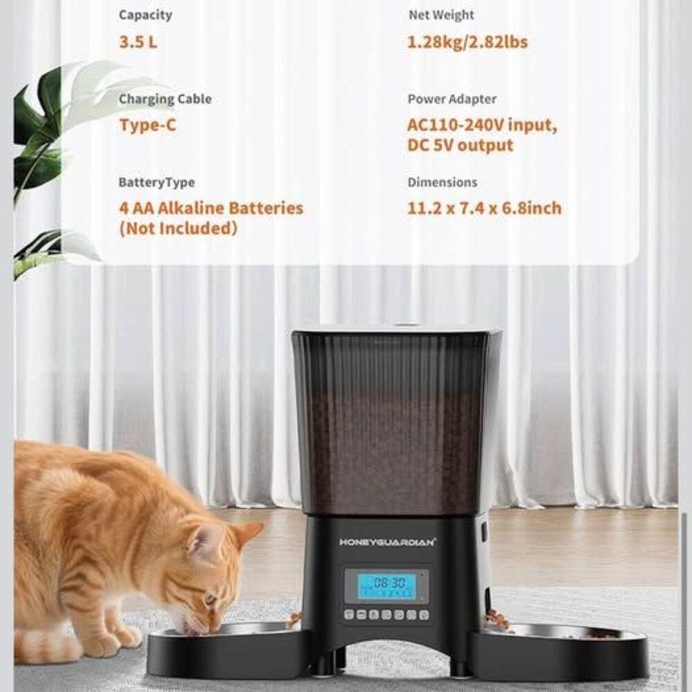 Honeyguardian Automatic Pet Feeder
